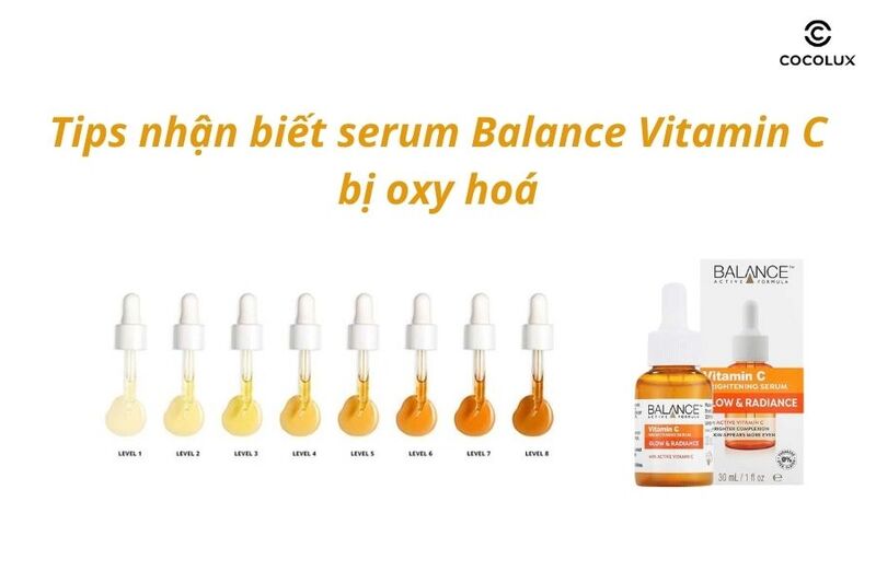 Các cấp độ oxy hoá của serum