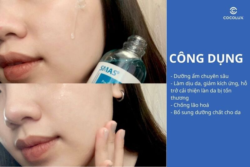 Công dụng của serum SMAS Pro Vitamin B5 Hydra