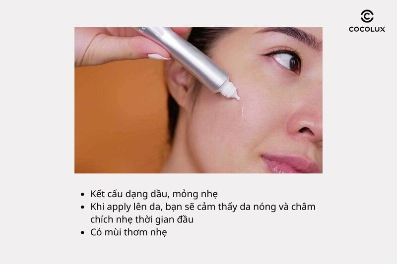 Kết cấu của tinh chất Melano CC Essence
