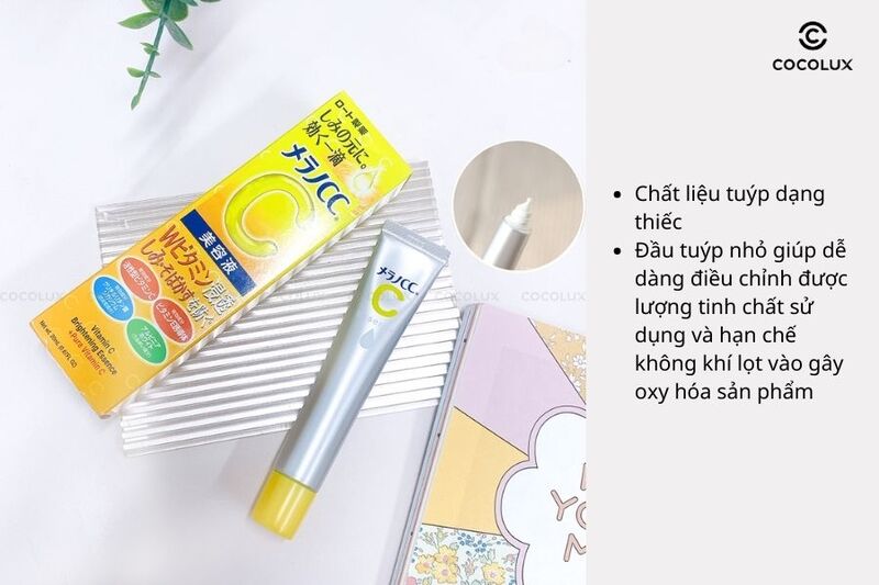 Thiết kế của tinh chất Melano CC Essence