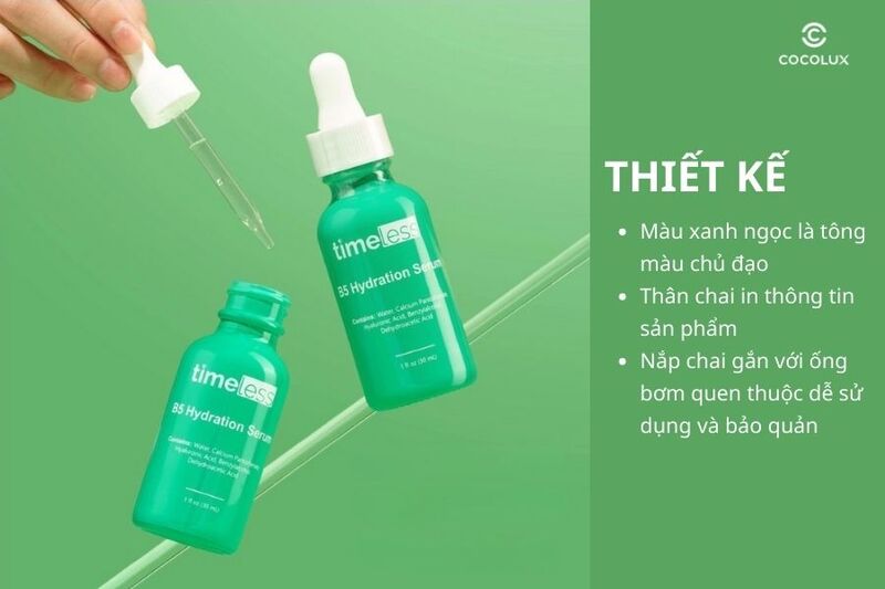 Thi&ecirc;́t k&ecirc;́ của&nbsp;serum Timeless B5