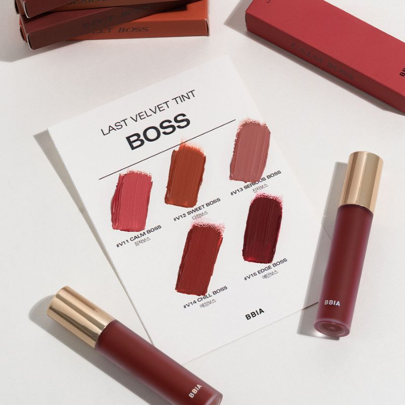 Son Kem BBIA Last Velvet Lip Tint V-Edition 5g - V12 Sweet Boss