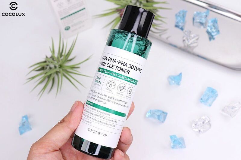 Trải nghiệm sử dụng Toner Some By Mi AHA-BHA-PHA 30 Days Miracle