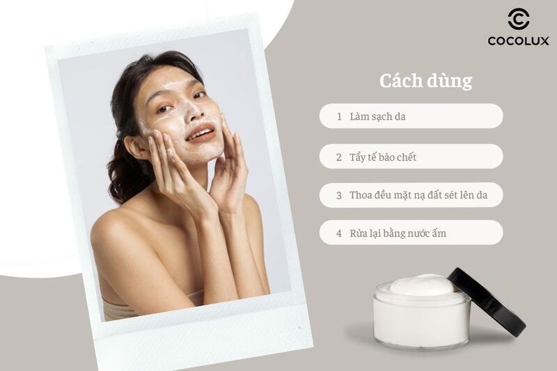 C&aacute;ch d&ugrave;ng mặt nạ đất s&eacute;t