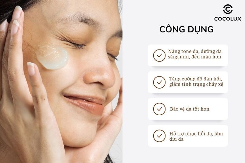 Công dụng của sữa dưỡng thể
