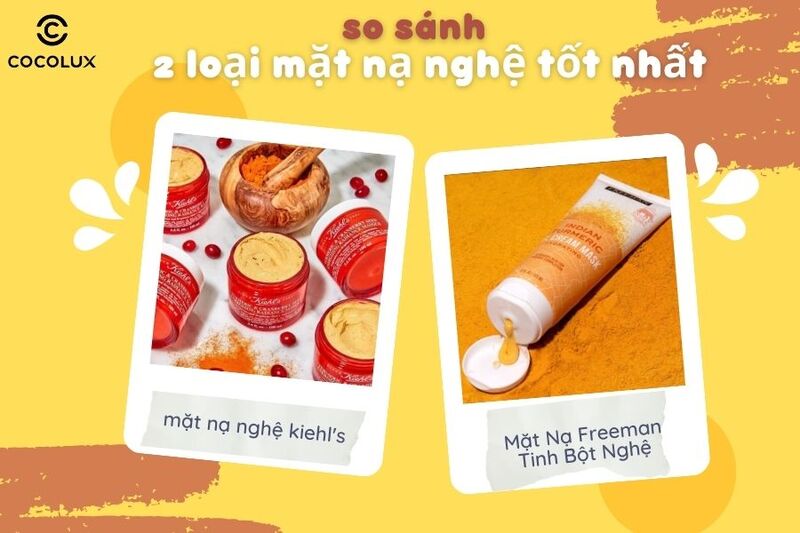 Review 2 loại mặt nạ nghệ tốt nhất