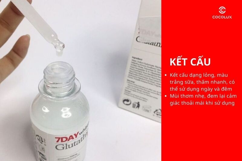 serum glutathione 700 review Đánh giá về serum Glutathione 700: Có thực sự hiệu quả trong việc làm trắng  và làm mịn da hay không? main image 1