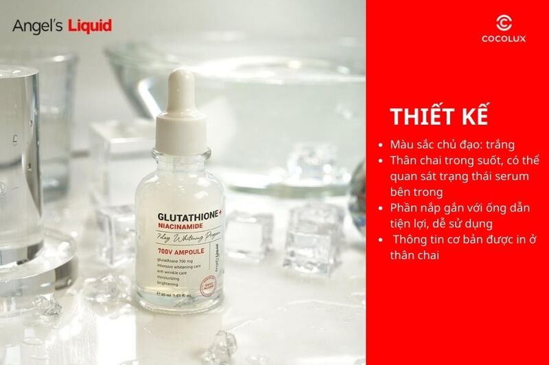 glutathione and drinking Review serum Angel's Liquid Glutathione dưỡng trắng, trị nám
