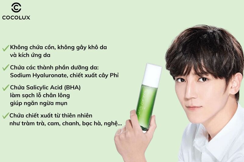 Ưu điểm của Toner Tr&agrave;m Tr&agrave; Naruko