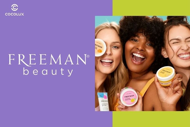 Freeman nổi tiếng với các sản phẩm tẩy tế bào chết