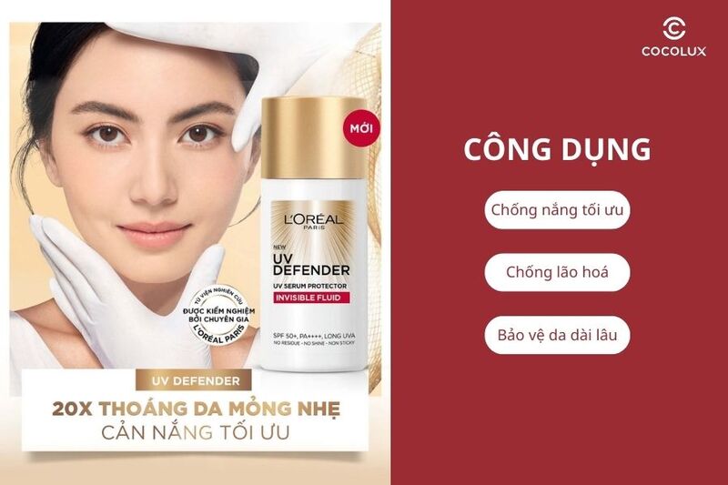 Công dụng chính của kem chống nắng L