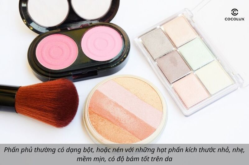 Phấn phủ đóng vai trò quan trọng trong quá trình make-up