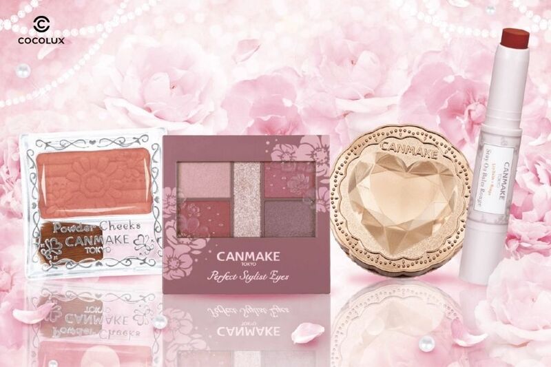 Một số sản phẩm trang điểm tiêu biểu của Canmake