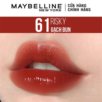 Son Bóng Maybelline Super Stay Vinyl Ink - 61 Risky