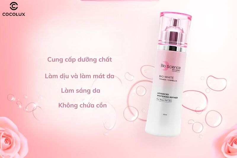 Ưu điểm của Toner Bio Essence: Bio-White Dưỡng Da S&aacute;ng Hồng