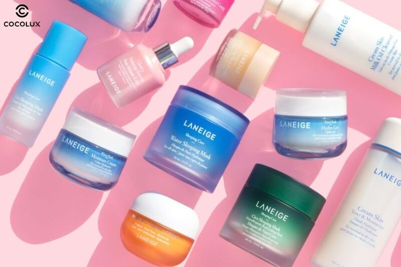 Các sản phẩm đến từ thương hiệu Laneige