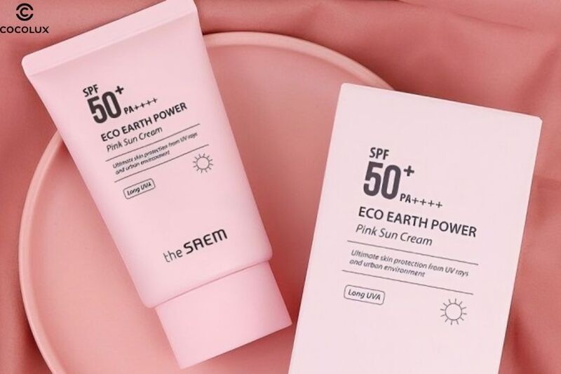 Kem Chống Nắng The Saem Eco Earth Power SPF 50+ PA+++ New