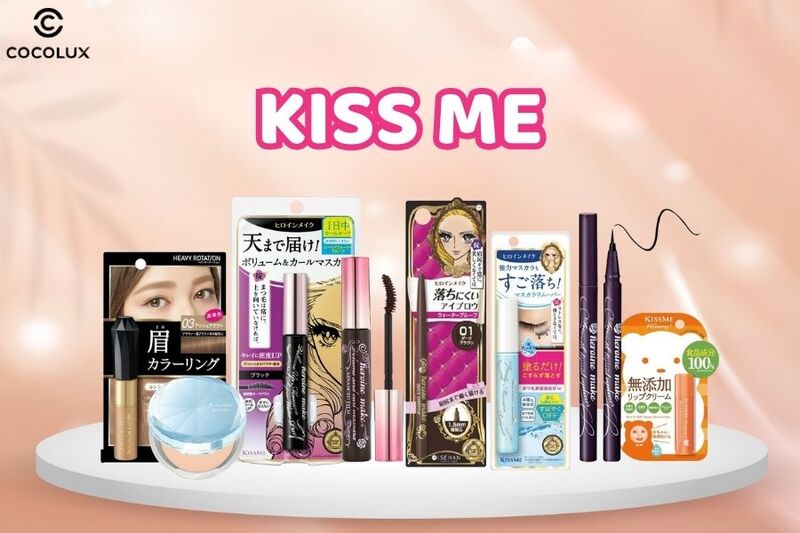 Các sản phẩm đến từ thương hiệu Kiss Me 