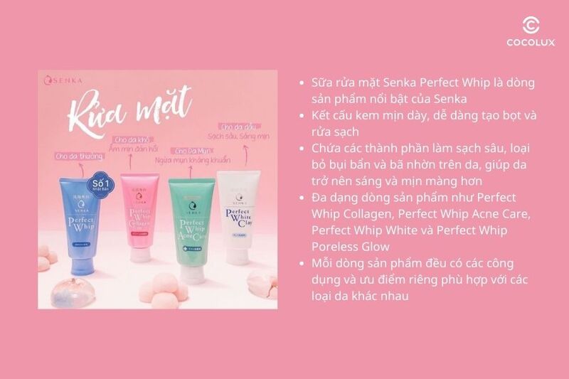 Senka Perfect Whip là dòng sản ph&acirc;̉m "best-seller" của Senka