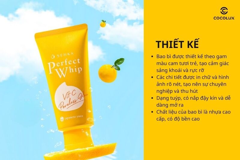 Thiết kế sữa rửa mặt v&ocirc; c&ugrave;ng nổi bật