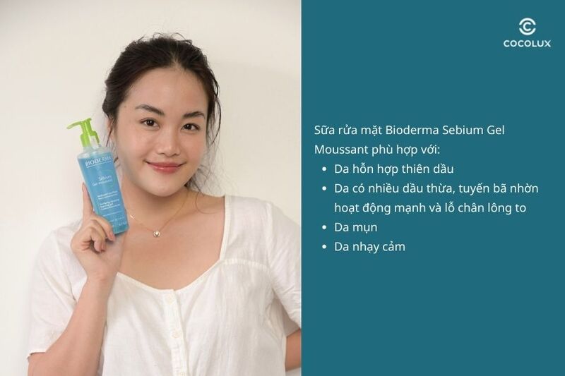 Sữa rửa mặt giúp thanh lọc làn da đem lại cho bạn làn da sạch mụn, tươi mới