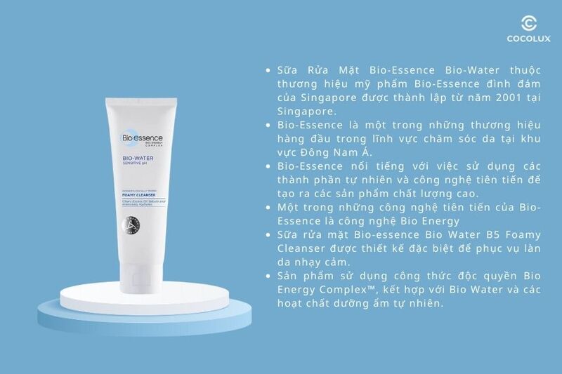 V&ecirc;̀ sữa rửa mặt Bio-Essence Bio-Water và thương hi&ecirc;̣u Bio-Essence
