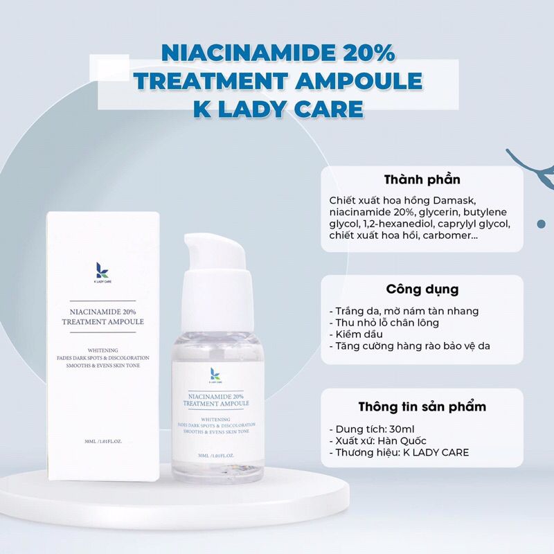 Serum K Lady Care Niacinamide 20% Treatment
