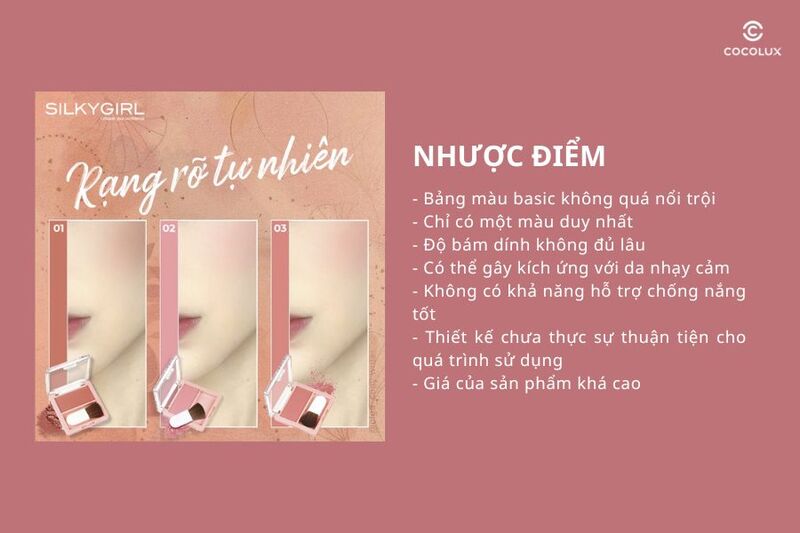 Review Phấn Má Silkygirl Blush Hour Được Yêu Thích Nhất Hiện Nay