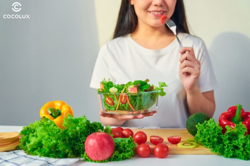 Ăn nhiều rau củ quả chứa nhiều chất xơ hỗ trợ quá trình giảm cân nhanh chóng hơn