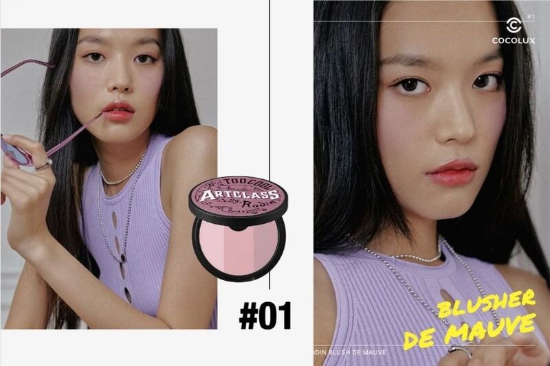 Make up look khi trang điểm với màu 01