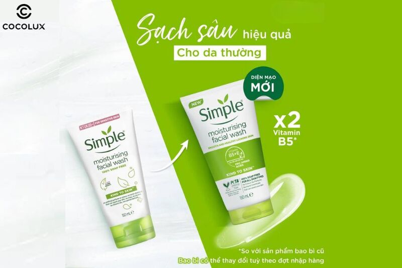 Sữa rửa mặt Moisturising Facial Wash Dưỡng Ẩm 150ml