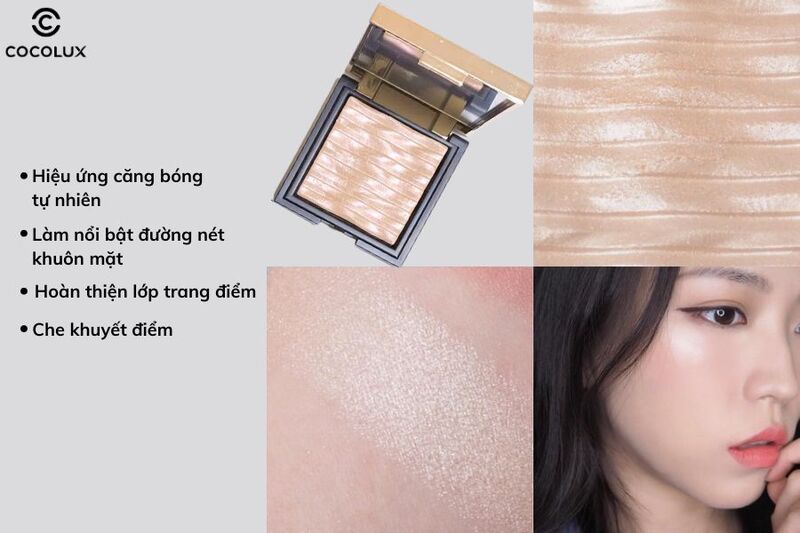 C&ocirc;ng dụng ch&iacute;nh của phấn bắt s&aacute;ng Clio Prism Air Highlighter