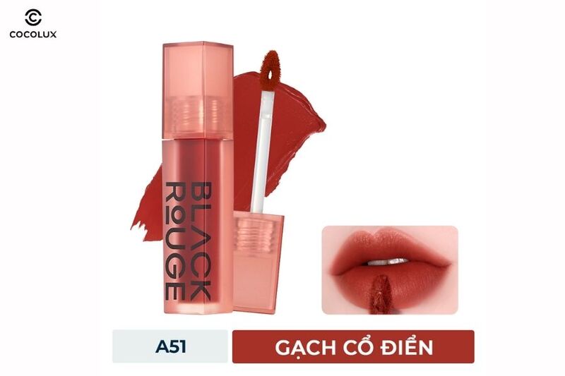 Black Rouge A51 có màu gạch cổ điển