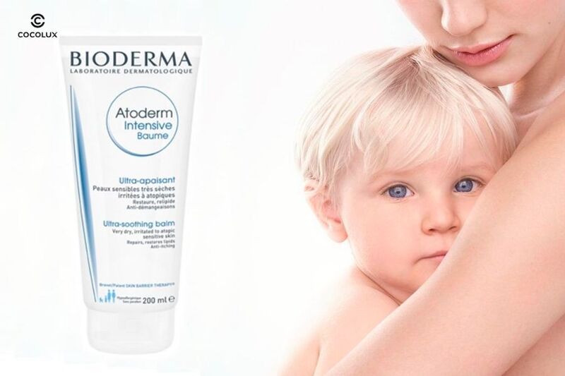 Kem dưỡng Bioderma Atoderm Intensive Baume có thể dùng cho cả người lớn và trẻ em 