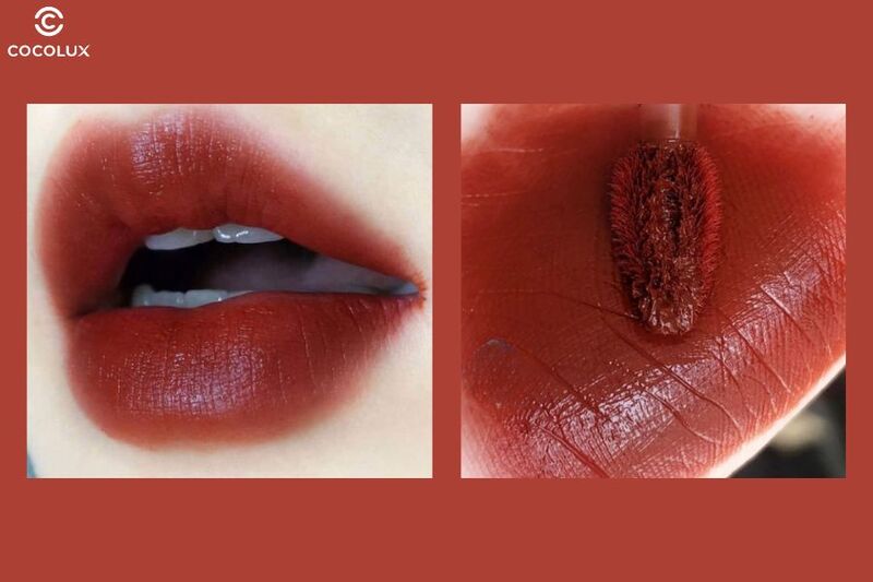 Son kem Black Rouge Air Fit Velvet Tint Ver 2 Mood Filter A12 Dashed Brown