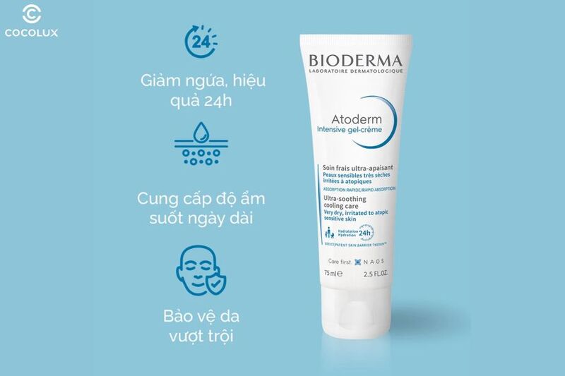 Ưu điểm của kem dưỡng Bioderma Atoderm Intensive Baume