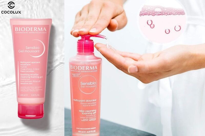 ​​​​​​​Kết cấu của sữa rửa mặt Bioderma Sensibio Gel Moussant&nbsp;