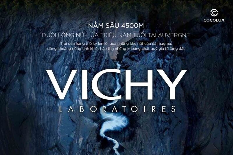 Nước kho&aacute;ng n&uacute;i lửa l&agrave; th&agrave;nh phần quan trọng trong c&ocirc;ng thức của Vichy