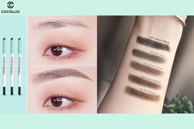 Trải nghiệm sử dụng ch&igrave; kẻ m&agrave;y Dearmay Sketch Eyebrow Pencil