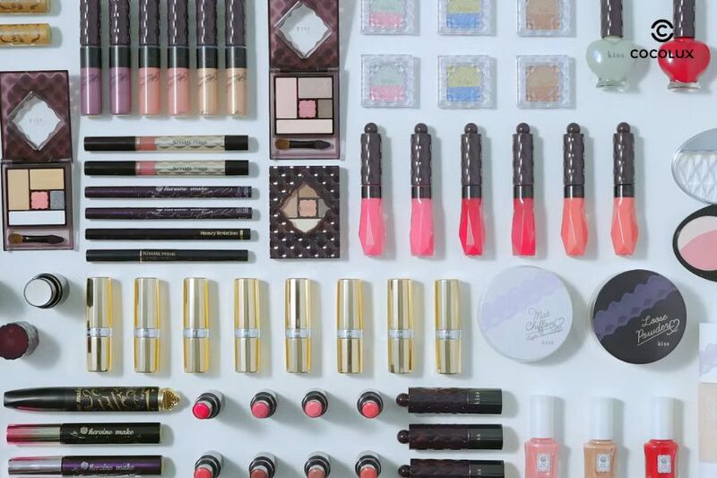Kiss Me nổi tiếng với các sản phẩm trang điểm