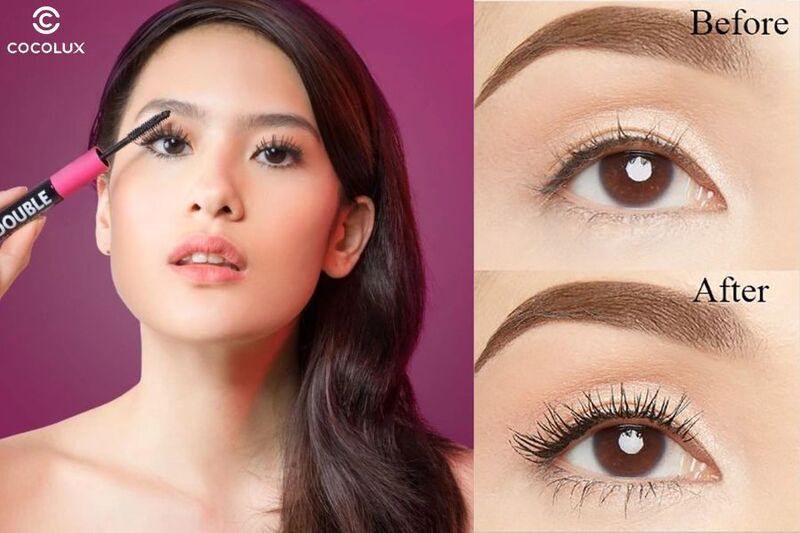 Trải nghiệm sử dụng Mascara Silkygirl Double Take Waterproof Duo 2 đầu