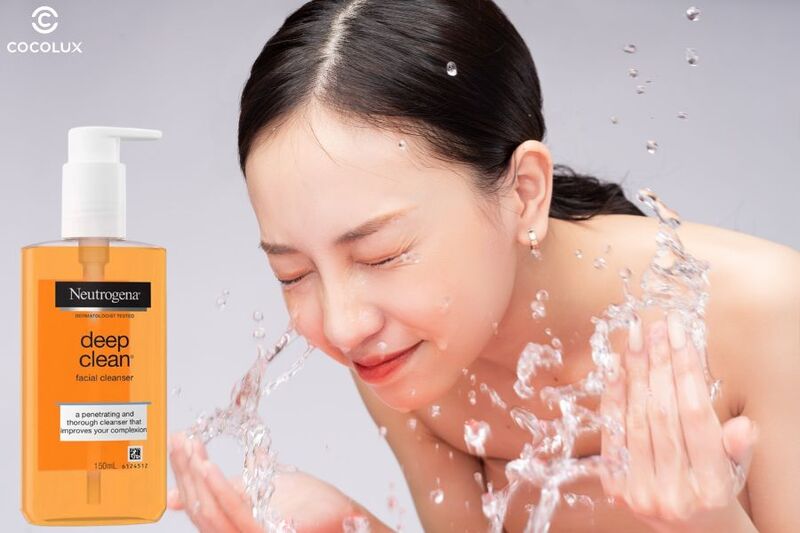 Trải nghiệm sử dụng sữa rửa mặt Neutrogena Deep Clean Facial Cleanser