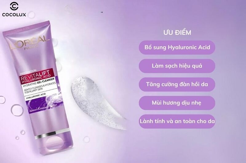 ​​​​​​​Ưu điểm của sữa rửa mặt L