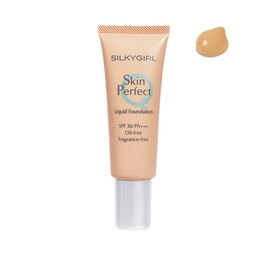 Kem Nền Silkygirl Skin Perfect Liquid Foundation - 02 Natural