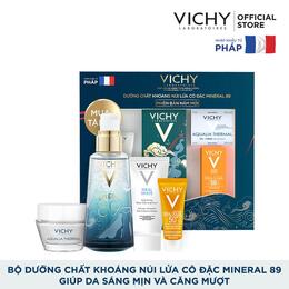 Bộ Sản Phẩm Vichy Dưỡng Chất Khoáng Núi Lửa Cô Đặc Mineral 89