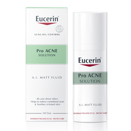 Kem Dưỡng Eucerin ProAcne Solution A.I Matt Fluid Giảm Mụn 50ml