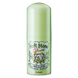 Lăn Khử Mùi Soft Stone W Double Deodorant Color Control Đá Khoáng Xanh 20g