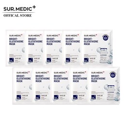 Mặt Nạ Sur.Medic+ Bright Glutathione Mask Dưỡng Trắng New 30g 10 PCS