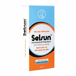 Dầu Gội Selsun Chứa 1% Selenium Sulfide Ngừa Gàu & Ngứa 100ml