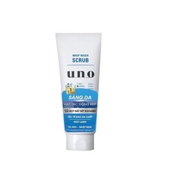 Sữa Rửa Mặt Shiseido Uno Whip Wash Scrub Sáng Da 130g